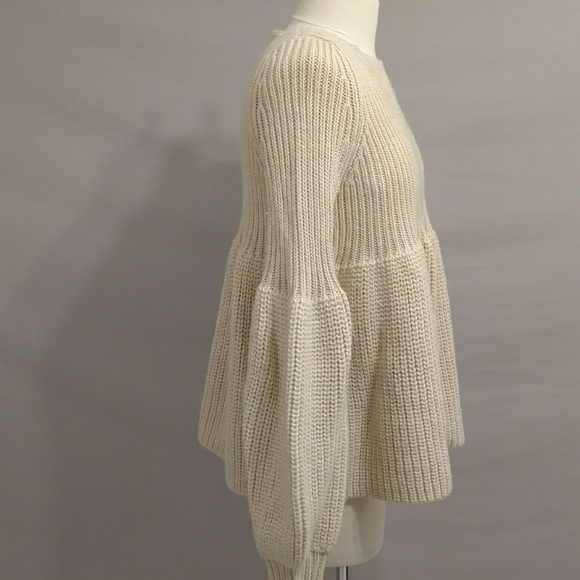 Mes Demoiselles Paris Luxury Designer Sweater Soft Alpaca Blend French Romantic - Picture 2 of 8